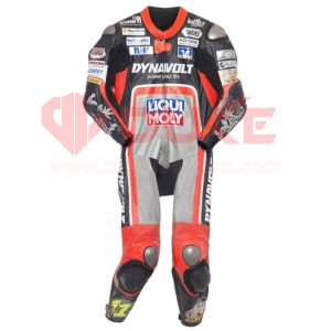 Sandro Cortese MotoGP 2014 Motorcycle Racing Leather Suit
