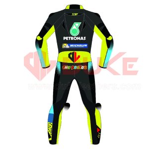 Valentino Rossi Yamaha Petronas Motogp Racing Leather Suit