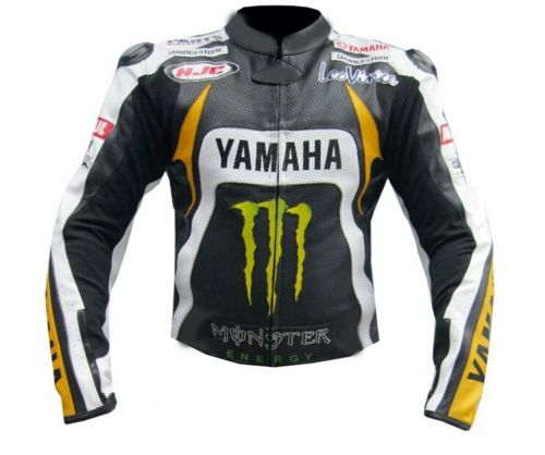 Monster Energy Motorbike Racing Leather Jacket